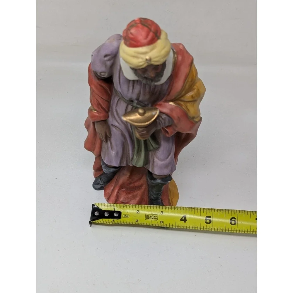 O'Well Grandeur Noel WISE MAN Nativity Set Porcelain Replacement Christmas VTG‎